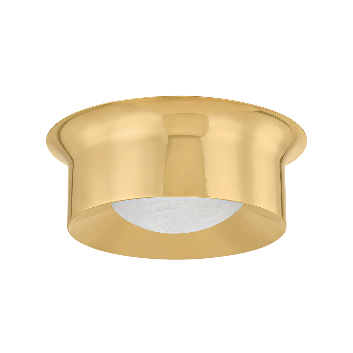 Hudson Valley Noxon 13.75" Flush Mount Aged Brass