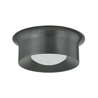 Hudson Valley Noxon 13.75" Flush Mount Distressed Bronze