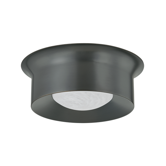 Hudson Valley Noxon 13.75" Flush Mount Distressed Bronze