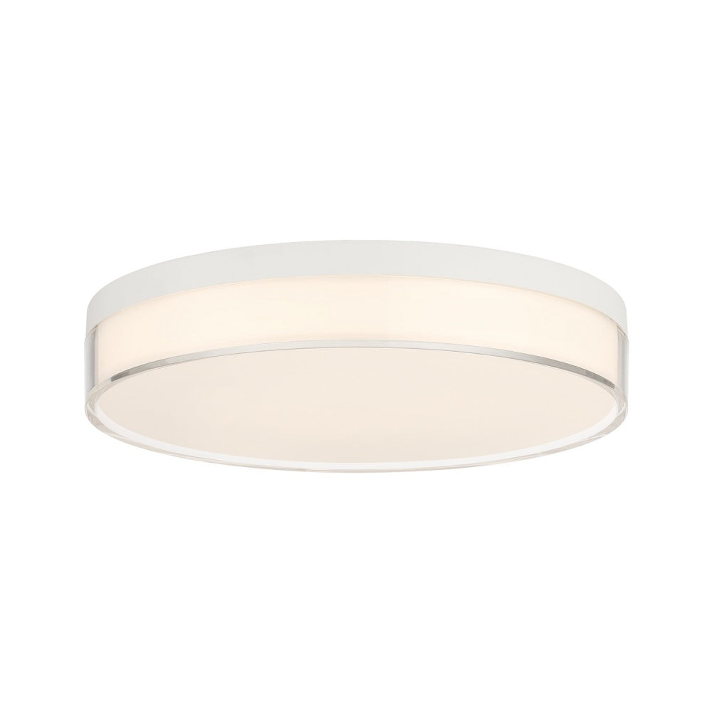 Savoy House Clarion 11" 5CCT LED Acrylic Ceiling Light - Brass, view 3