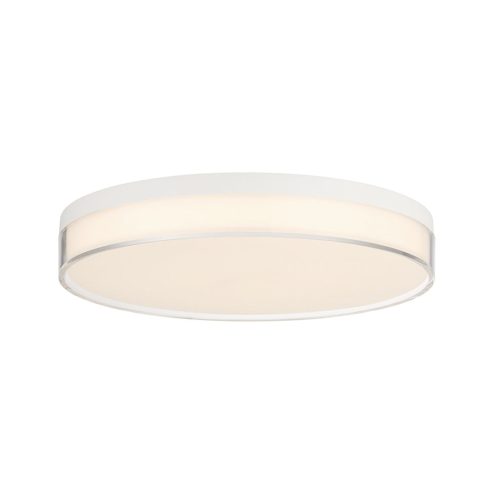 Savoy House Clarion 13" 5CCT LED Acrylic Ceiling Light - White