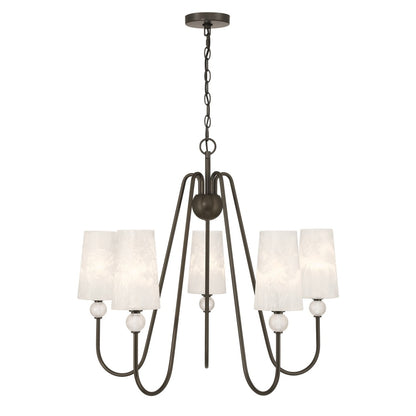 Savoy House Sheldon 5-Light Chandelier - Mediterranean Bronze