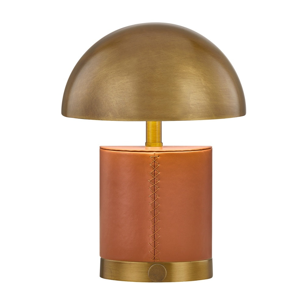 Savoy House Conrad 1-Light Rechargable Table Lamp - Brass