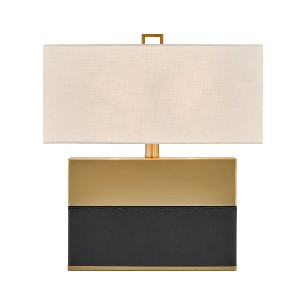 Savoy House Oliver 1-Light Table Lamp - Honey Brown and Black