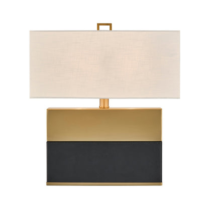 Savoy House Oliver 1-Light Table Lamp - Honey Brown and Black