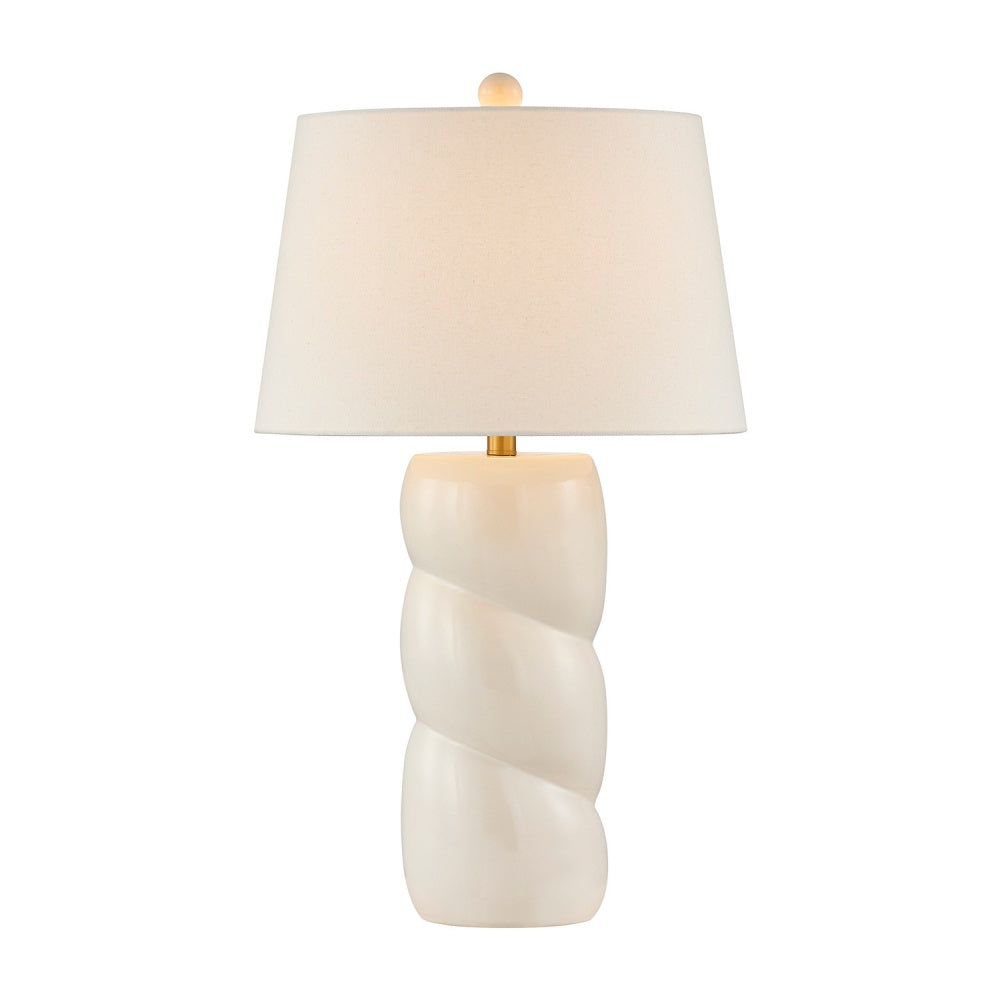 Savoy House Betty 1-Light Table Lamp - White