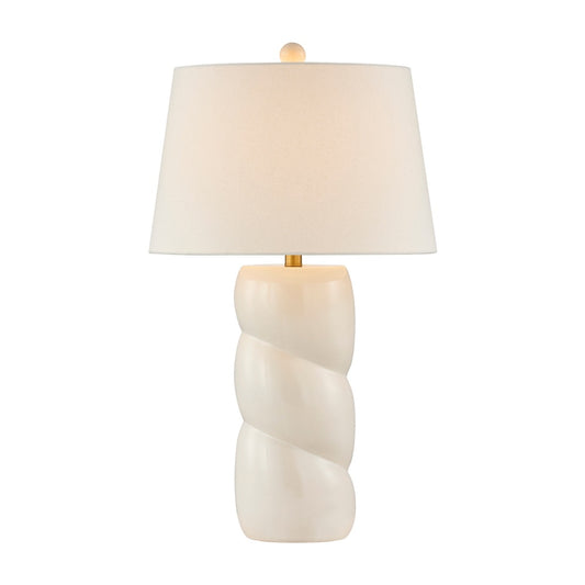 Savoy House Betty 1-Light Table Lamp - White