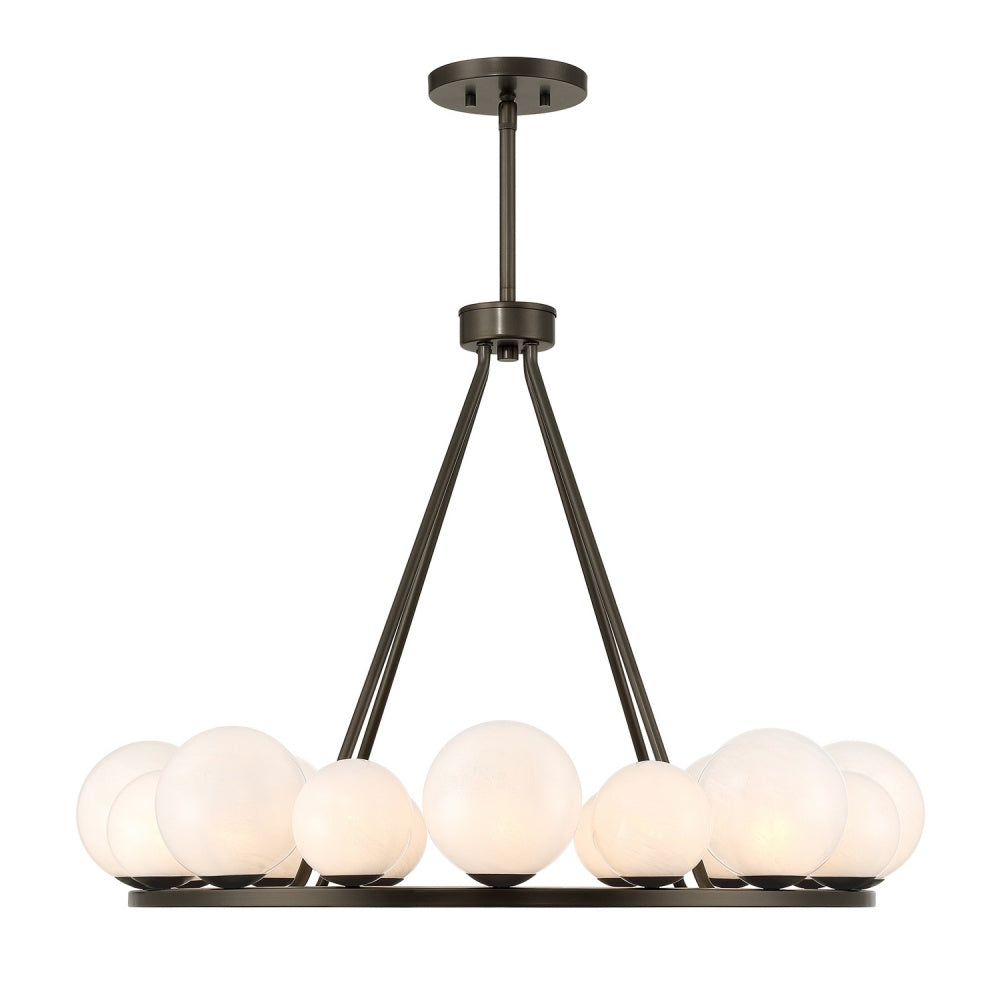 Savoy House Loudon 16-Light Chandelier - Mediterranean Bronze
