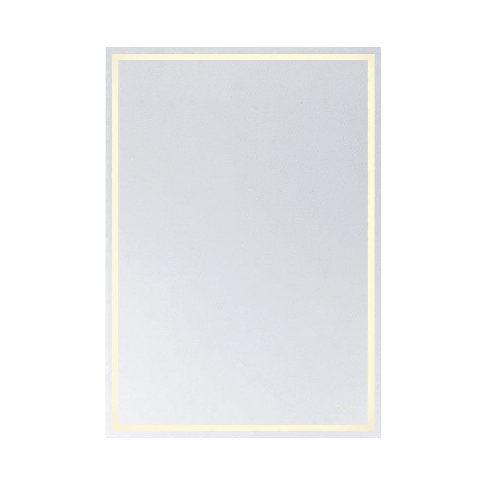 Savoy House Beckett 42" x 60" LED Rectangle Frontlit Mirror with Frost Frame - Frost