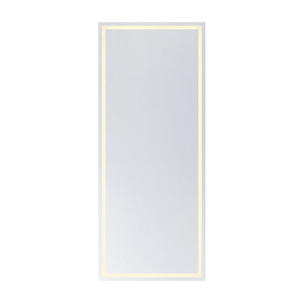 Savoy House Beckett 30" x 72" LED Rectangle Frontlit Mirror with Frost Frame - Frost