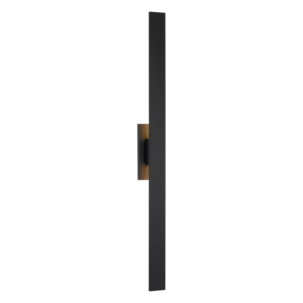 Savoy House Davis 1-Light LED Outdoor Wall Lantern, 48"H - Black