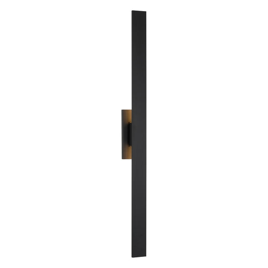 Savoy House Davis 1-Light LED Outdoor Wall Lantern, 48"H - Black