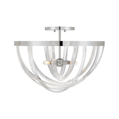 Savoy House Jennings 4-Light Semi-Flush - Polished Chrome