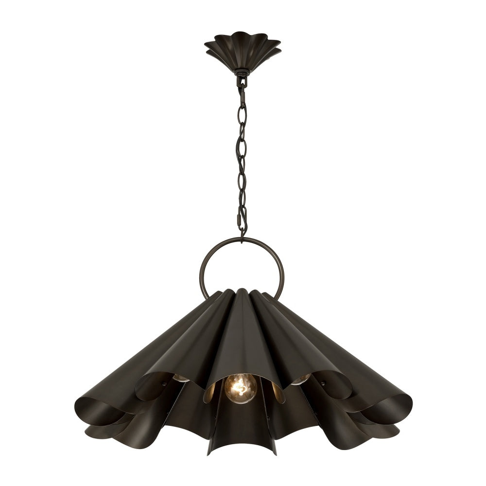 Savoy House Vinton 3-Light Pendant - Medici Bronze