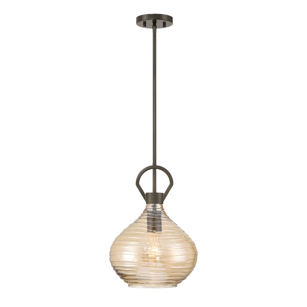 Savoy House Sheriden 1-Light Pendant - Mediterranean Bronze