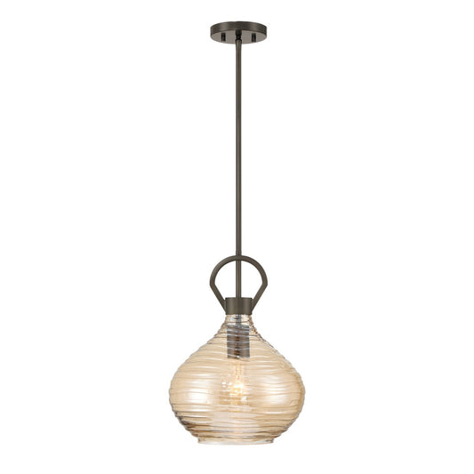 Savoy House Sheriden 1-Light Pendant - Mediterranean Bronze