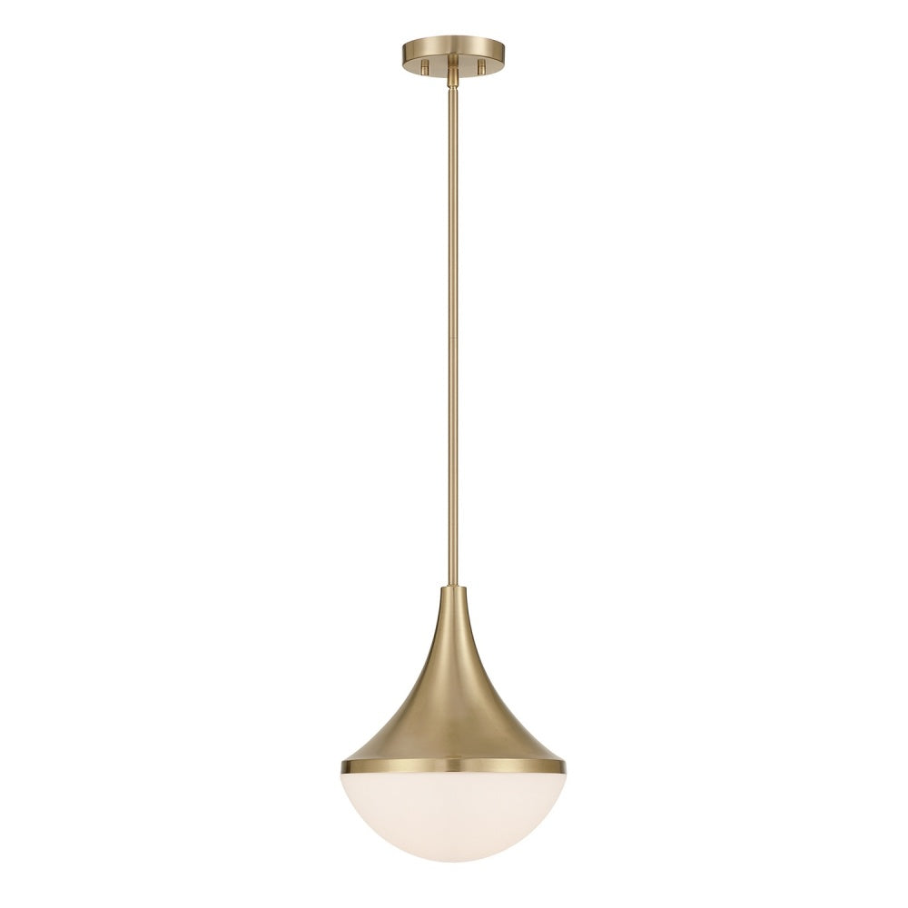 Savoy House Ogdon 1-Light Pendant - Noble Brass
