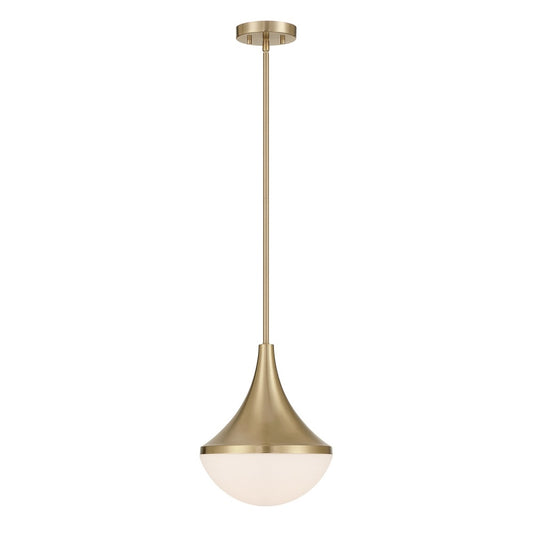 Savoy House Ogdon 1-Light Pendant - Noble Brass