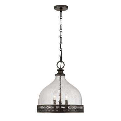 Savoy House Stern 3-Light Pendant - Mediterranean Bronze