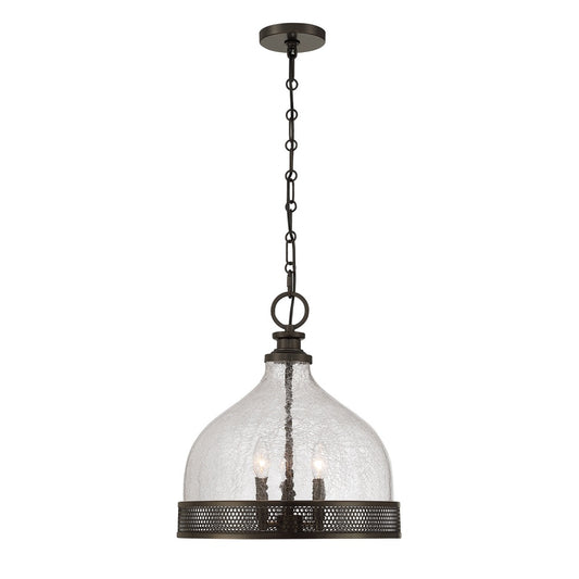 Savoy House Stern 3-Light Pendant - Mediterranean Bronze