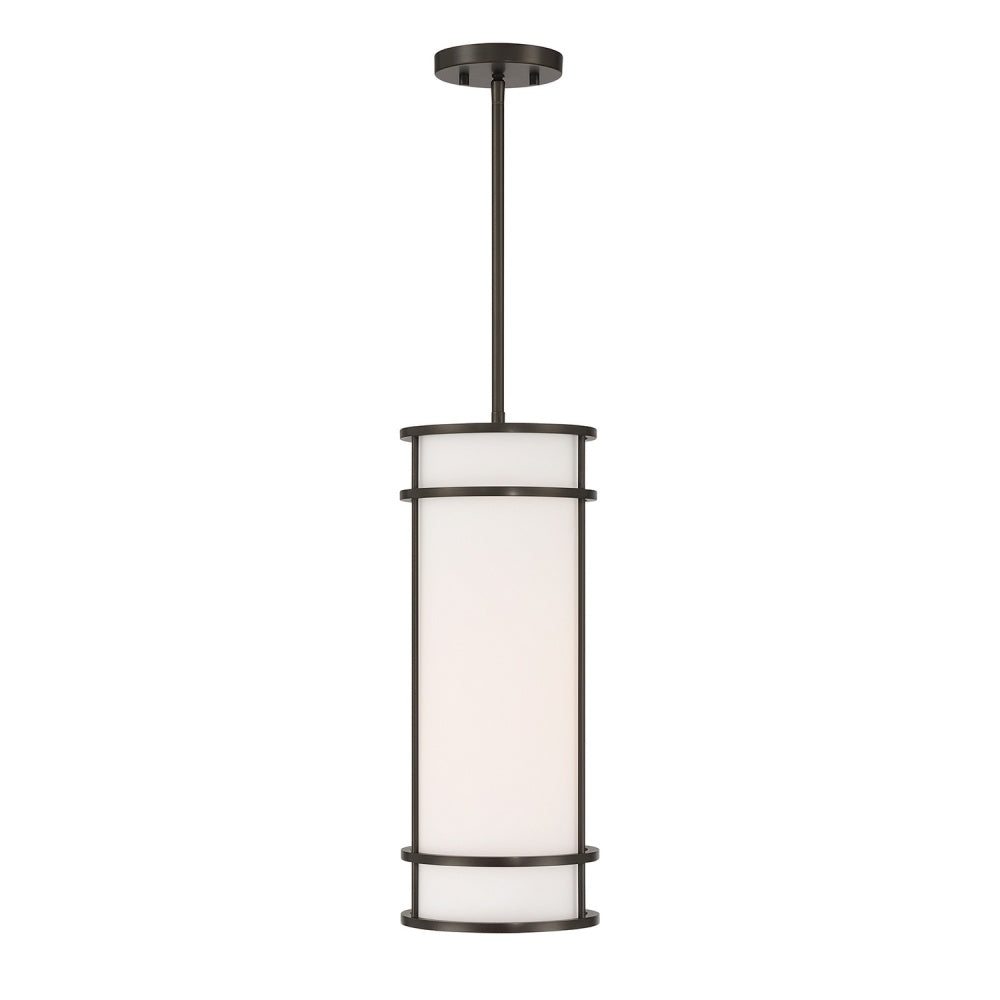 Savoy House Porter 1-Light Mini-Pendant - Mediterranean Bronze