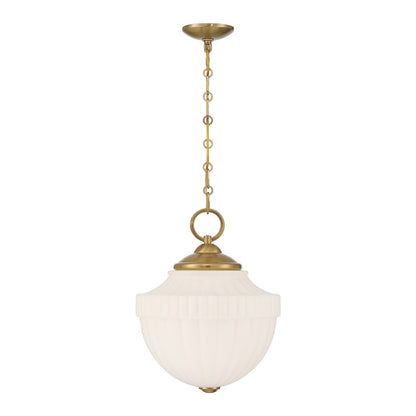 Savoy House Montrose 1-Light Pendant - Warm Brass