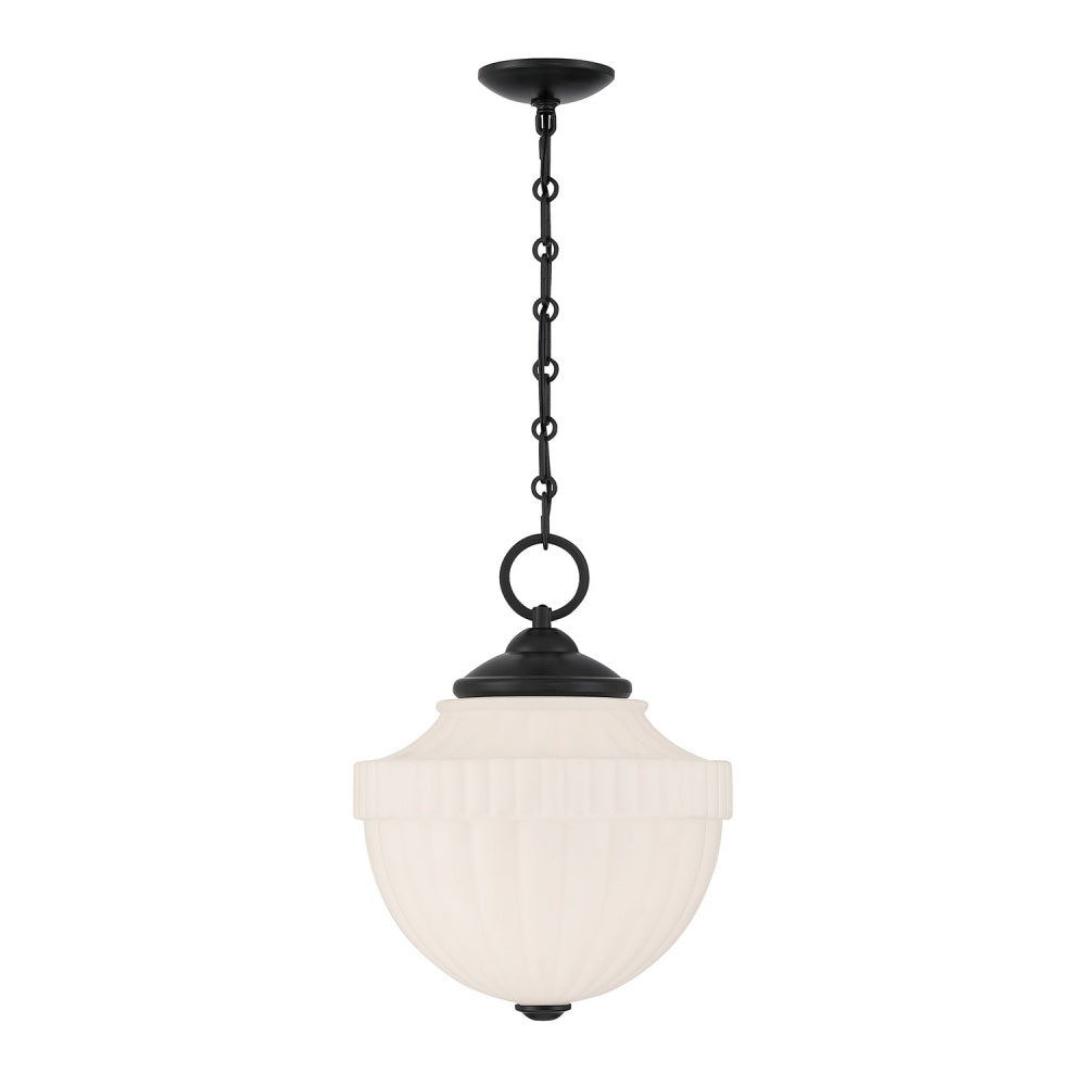 Savoy House Montrose 1-Light Pendant - Matte Black