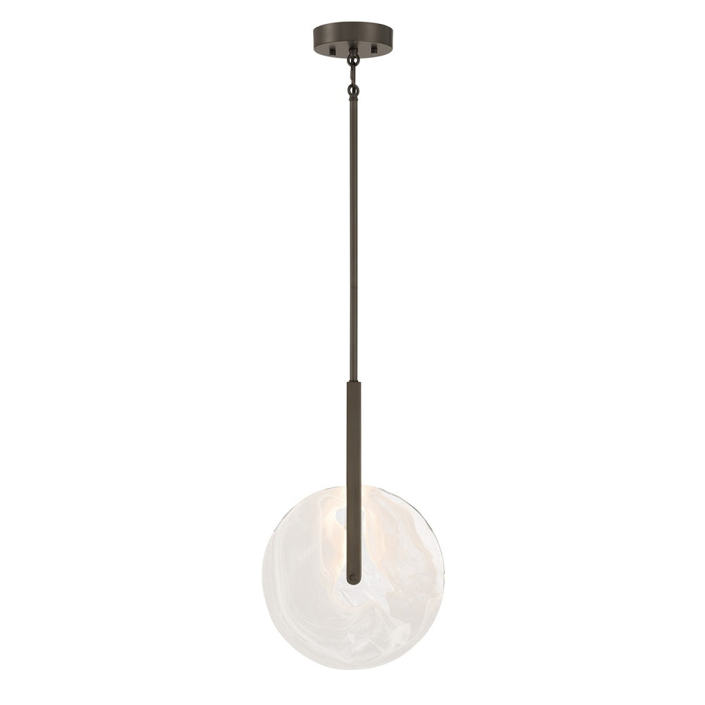 Savoy House Ainslie 1-Light LED Pendant - Mediterranean Bronze