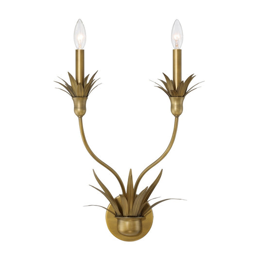 Savoy House Strathmore 2-Light Sconce - Antique Patina