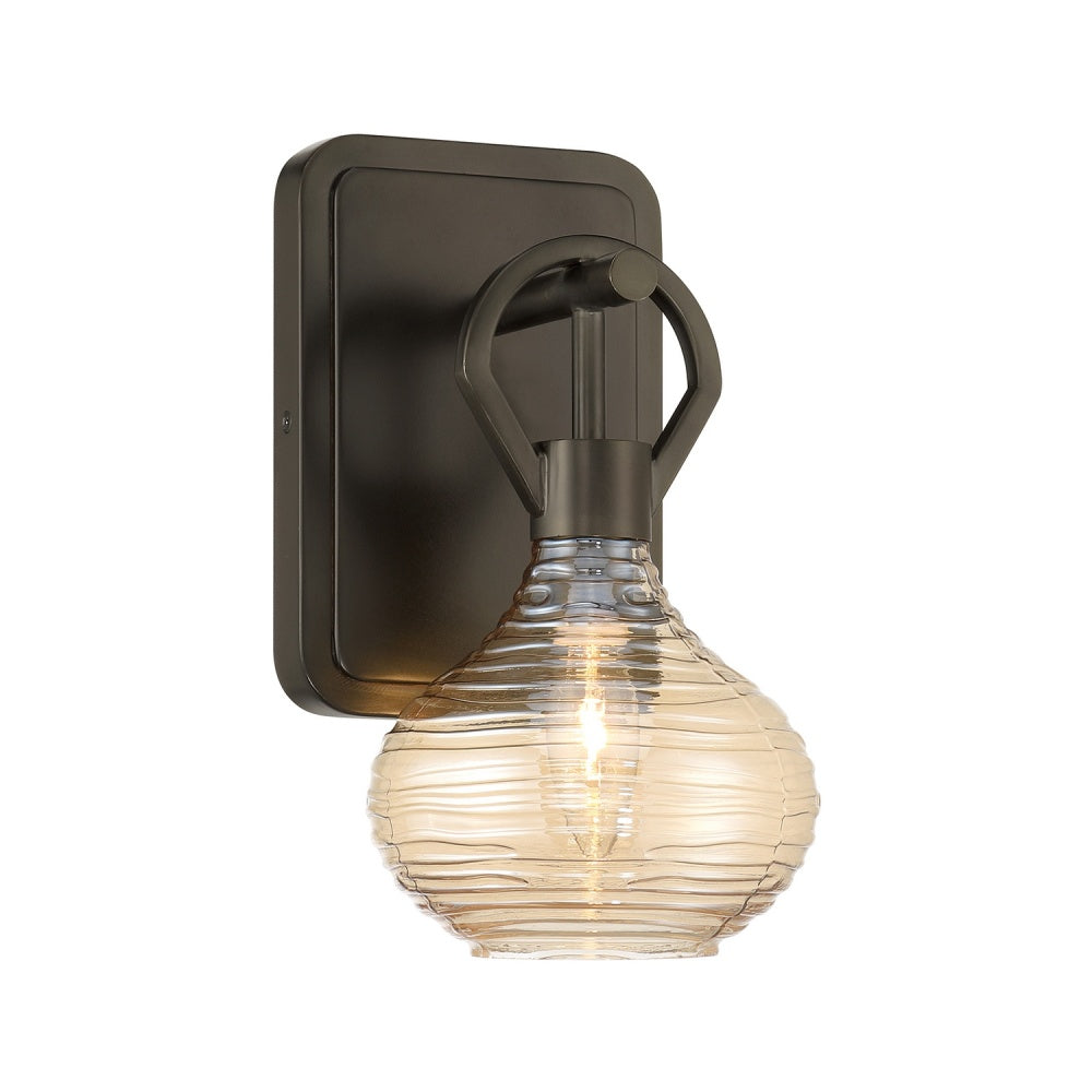 Savoy House Sheriden 1-Light Sconce - Mediterranean Bronze