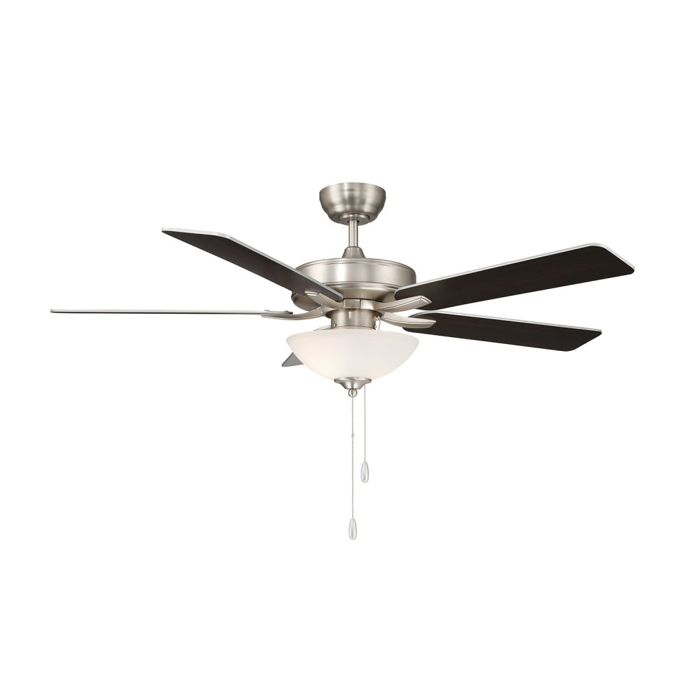 Savoy House 52" Ceiling Fan, 13.13"H - Brushed Nickel