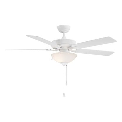 Savoy House 52" Ceiling Fan, 13.13"H - White