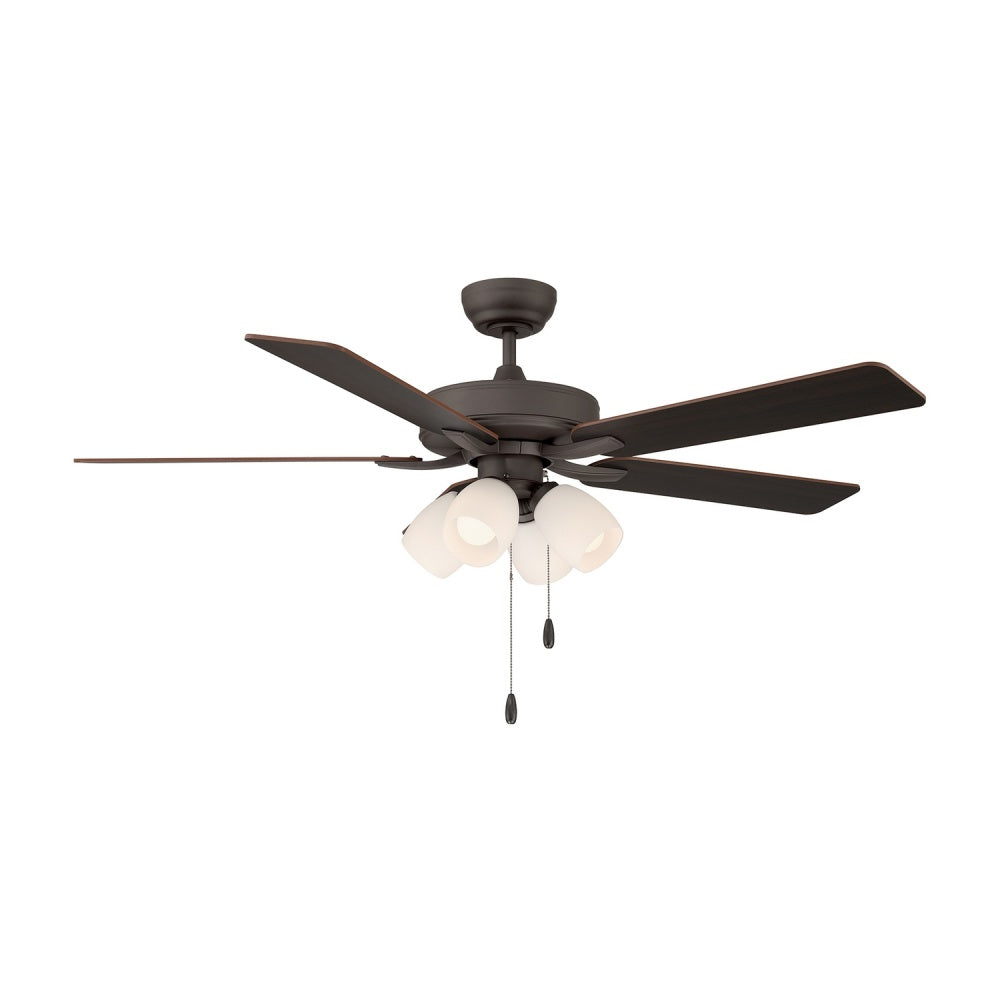 Savoy House 52" Ceiling Fan, 12.63"H - Oil Rubbed Bronze