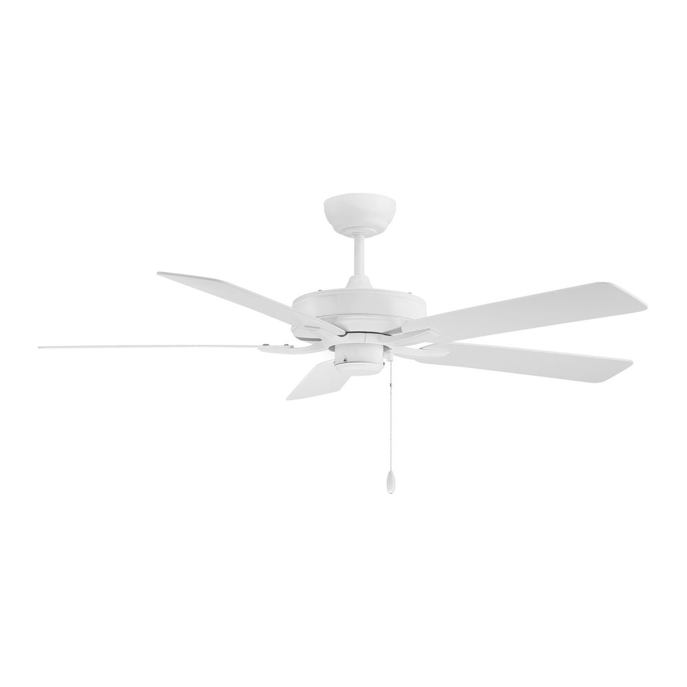 Savoy House 52" Ceiling Fan, 7.75"H - White