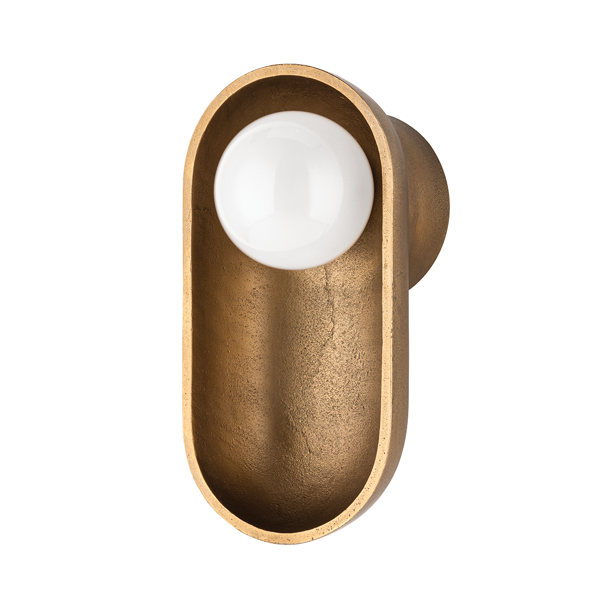 Hudson Valley Nathan Wall Sconce Aged Brass