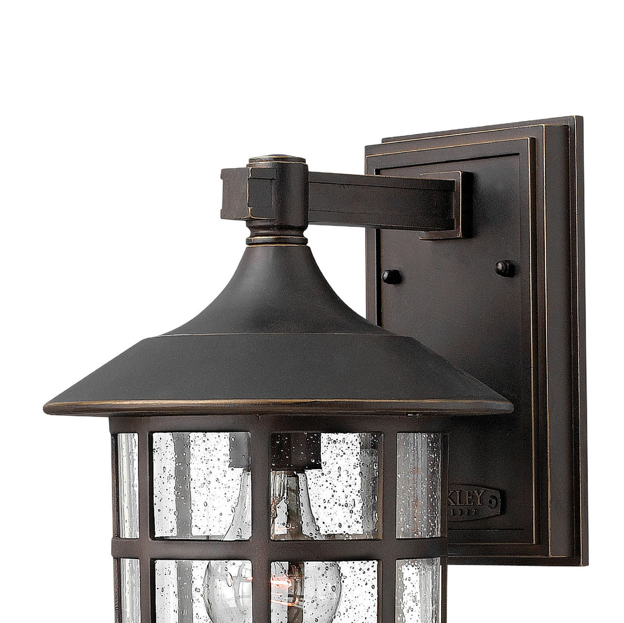 Hinkley Freeport Outdoor Wall Mount Lantern Black