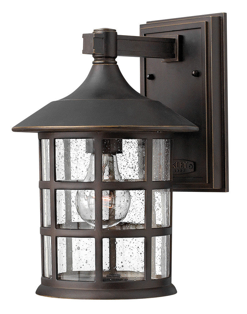 Hinkley Freeport Outdoor Wall Mount Lantern Oil-Rubbed Bronze
