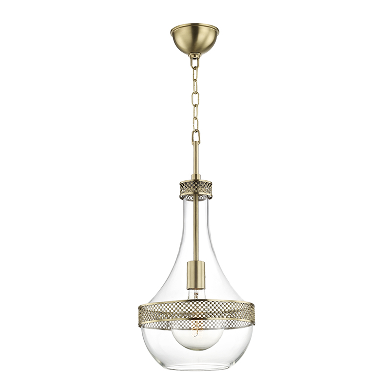Hudson Valley Hagen Pendant Aged Bronze