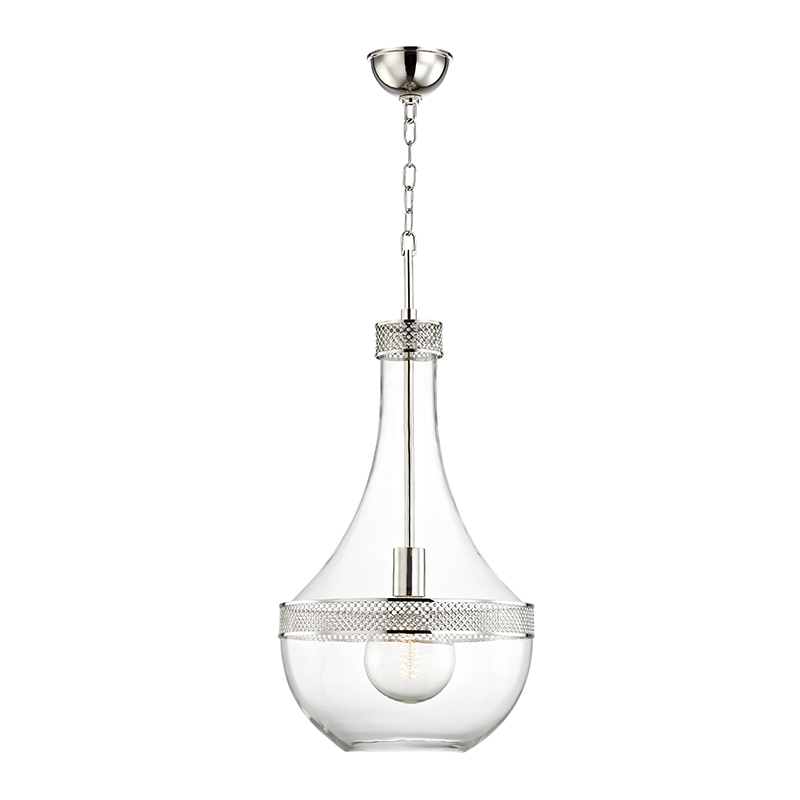 Hudson Valley Hagen Pendant Polished Nickel