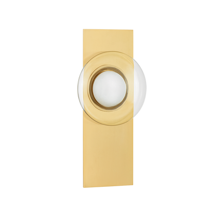Hudson Valley Pound Ridge Wall Sconce Aged Brass