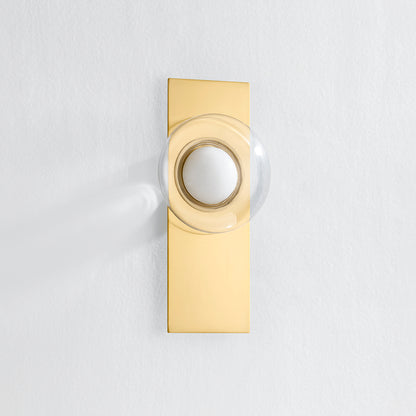 Hudson Valley Pound Ridge Wall Sconce Aged Brass detail view 1