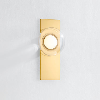Hudson Valley Pound Ridge Wall Sconce Aged Brass detail view 2