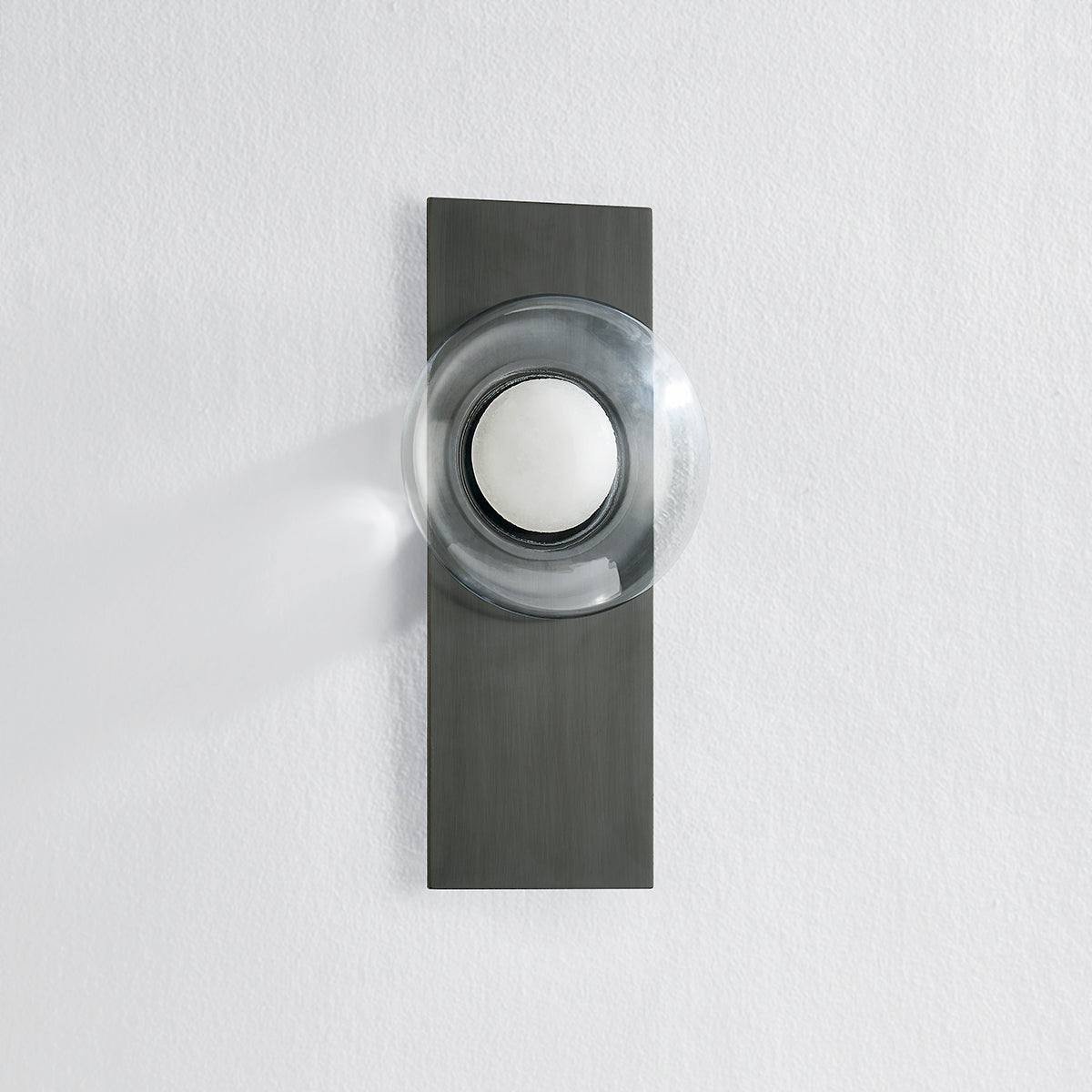 Hudson Valley Pound Ridge Wall Sconce Distressed Bronze detail view 1