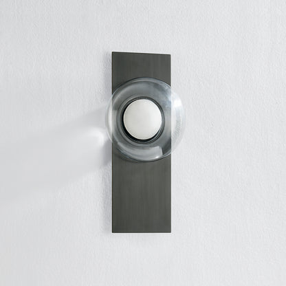 Hudson Valley Pound Ridge Wall Sconce Distressed Bronze detail view 1