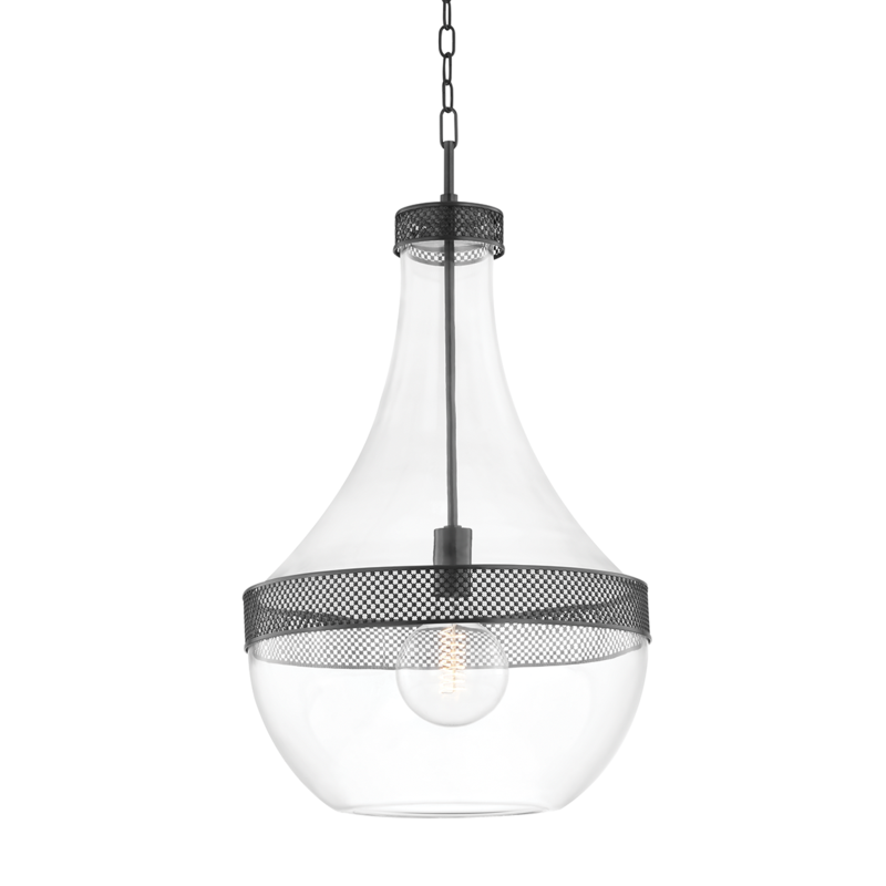 Hudson Valley Hagen Pendant Polished Nickel