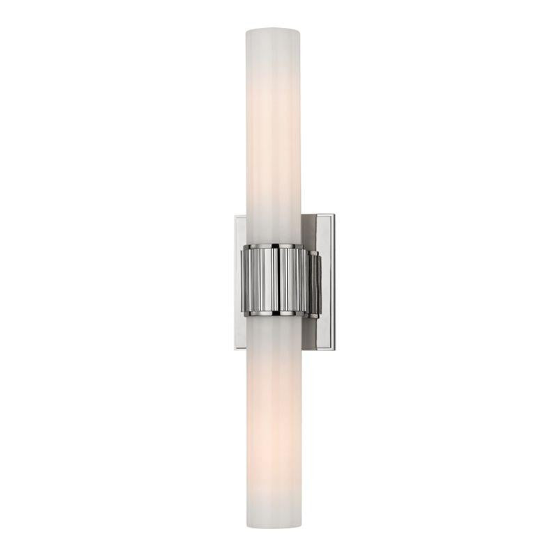 Hudson Valley Fulton Bath Vanity Light Polished Nickel