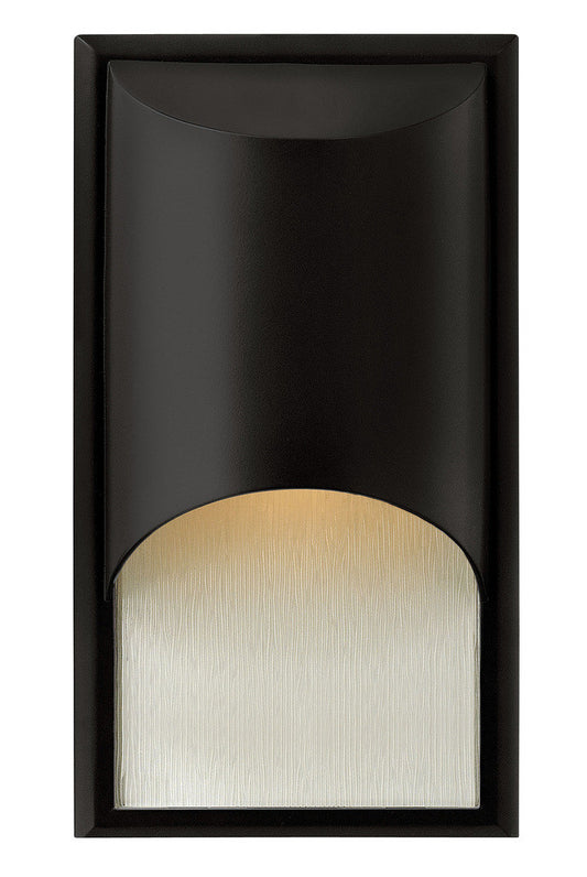 Hinkley Cascade Outdoor Wall Mount Lantern Black