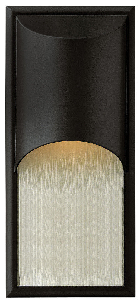 Hinkley Cascade Outdoor Wall Mount Lantern Black