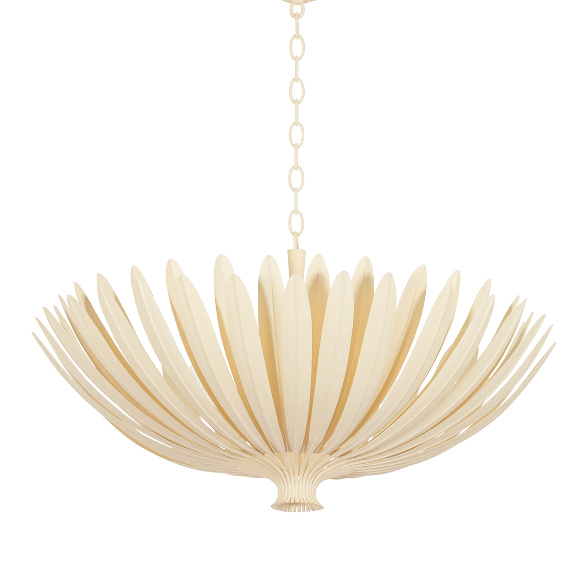 Hudson Valley Whitfield 8-Light Chandelier Cream Plaster