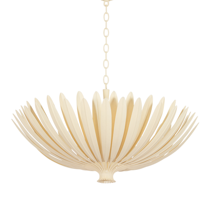 Hudson Valley Whitfield 8-Light Chandelier Cream Plaster